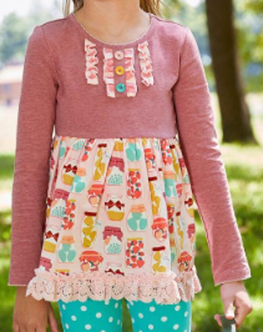 Matilda Jane Wonderment Oh Sugar Tunic Tee sz 10 Girls